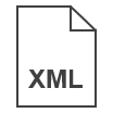 Icon für den Download im XML-Format